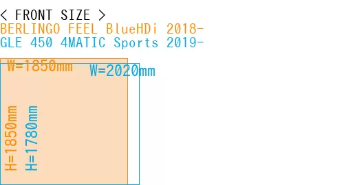 #BERLINGO FEEL BlueHDi 2018- + GLE 450 4MATIC Sports 2019-
